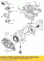 210070116, Kawasaki, rotor vn1700c9f kawasaki vn vulcan 1700 2009 2010 2011 2012 2013 2014 2015 2016, Nuevo