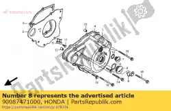 Aquí puede pedir tapa, 30 mm de Honda , con el número de pieza 90087471000: