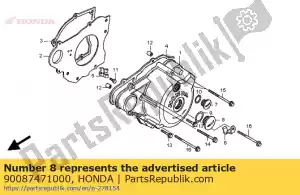 honda 90087471000 cap, 30mm - Bottom side