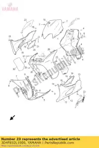 yamaha 3D4F832L1000 gráfico 13 - Lado inferior