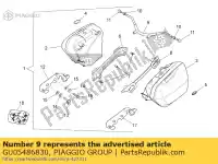 GU05486830, Piaggio Group, Zijkoffer connect. kruisstuk moto-guzzi norge 1200 2006, Nieuw