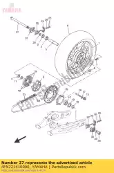 Qui puoi ordinare albero, perno da Yamaha , con numero parte 4FN221410000: