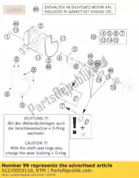 Aqui você pode pedir o representante da bomba de água. Kit rc8 13-14 em KTM , com o número da peça 61235055110: