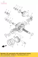 5RU115000000, Yamaha, Conjunto equilibrador yamaha yp 400 2005 2006 2007 2008 2009 2010 2011, Nuevo