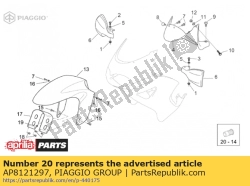 Aprilia AP8121297, Expansion insert m5, OEM: Aprilia AP8121297