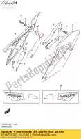 4716702J00, Suzuki, escudo, quadro co suzuki rmx  z rmx450z 450 , Novo