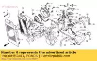 19030MEG003, Honda, motor, ventilator honda vt 750 2004 2005 2006 2007, Nieuw