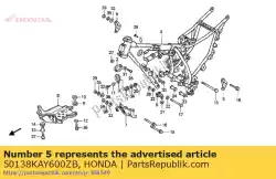 Tutaj możesz zamówić p? Yta, engi * rp123 * od Honda , z numerem części 50138KAY600ZB: