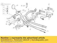GU03600311, Piaggio Group, manubrio moto-guzzi california california classic touring california ev ev touring pi california ev pi cat 1100 2001 2002 2003 2006, Nuovo