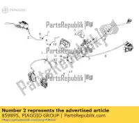 859895, Piaggio Group, abs mangueira de freio dianteiro aprilia  mana na zd4rc000, zd4rca00, zd4rc001, zd4rcc00 zd4rcb00, zd4rcc01, zd4rce00 850 2007 2008 2009 2010 2011 2016, Novo