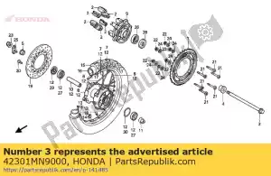 honda 42301MN9000 no description available - Bottom side