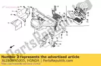 36280MN5005, Honda, weerstand assy., re honda gl goldwing  gl1500 1500 , Nieuw