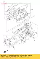 904504400100, Yamaha, zacisk w??a kpl yamaha  xvs 1300 2007 2008 2009 2010 2011 2014 2015 2016 2017 2018, Nowy