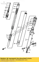 5182817C00, Suzuki, Ajustador, resorte suzuki gsx r750 r750r 750 , Nuevo