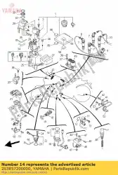 Tutaj możesz zamówić zespó? Wska? Nika poziomu oleju od Yamaha , z numerem części 2S3857200000: