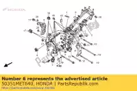 50351MET640, Honda, ko?nierz b, wieszak silnika honda cbf  a cbf500 cbf500a 500 , Nowy