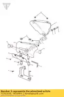 T2301878, Triumph, kalkomania panele bocznecr triumph scrambler carb scrambler efi 865 2006 2007 2008 2009 2010 2011 2012 2013 2014, Nowy