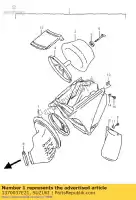 1370037E21, Suzuki, schoner assy, ??ai suzuki rm 250 1998 1999, Nieuw