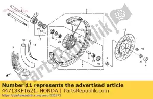 honda 44713KFT621 aleta, neumático - Lado inferior