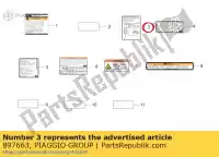 897663, Piaggio Group, etiqueta de filtro de carbono aprilia shiver zd4rag00 750 2011 2012 2013 2015 2016, Nuevo