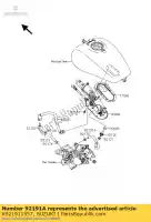 K921911557, Suzuki, tubo suzuki vz marauder m1600 vz1600 1600 , Novo