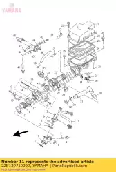 Aquí puede pedir tubo, combustible 1 de Yamaha , con el número de pieza 22B139710000: