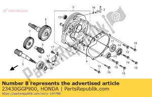 Honda 23430GGP900 gear comp,final - Bottom side