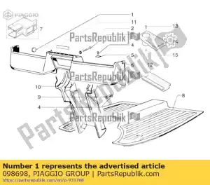 Piaggio Group 098698 ok?adka - Dół