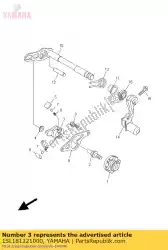 Qui puoi ordinare leva, cambio 2 da Yamaha , con numero parte 1SL181221000: