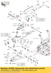 Qui puoi ordinare 01 manica da Kawasaki , con numero parte 420360061: