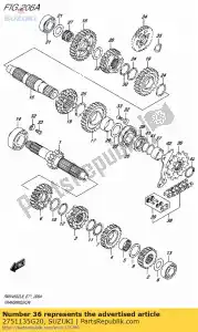 Suzuki 2751135G20 pignone motore - Il fondo