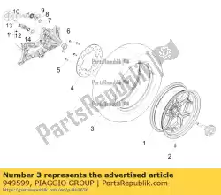 Aqui você pode pedir o pneumatico post. 140 / 60-13 sava em Piaggio Group , com o número da peça 949599: