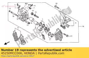 honda 45250MCC006 geen beschrijving beschikbaar op dit moment - Onderkant