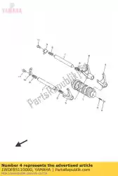 Qui puoi ordinare forcella, cambio 1 da Yamaha , con numero parte 1WDE85110000: