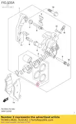 Aqui você pode pedir o conjunto de vedação, pistão em Suzuki , com o número da peça 5930013820: