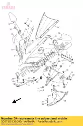 Here you can order the graphic 3 from Yamaha, with part number 5D7F83939000: