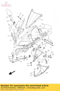 yamaha 5D7F83939000 graphic 3 - Bottom side