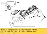 434529, Piaggio Group, Od?wie?acz powietrza gilera piaggio easy zip 50 1995 1996 1998, Nowy