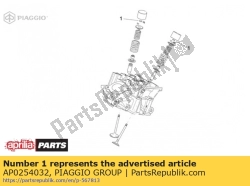 Aprilia AP0254032, Pad 2.425, OEM: Aprilia AP0254032