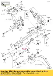 Tutaj możesz zamówić 01 r? Kaw,10,1x17x79,8 od Kawasaki , z numerem części 420360787: