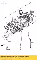 1378043400, Suzuki, Filtro dell'aria suzuki gsx 550 1985 1986 1987, Nuovo