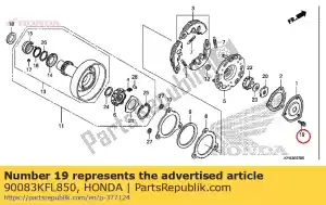 honda 90083KFL850 perno, brida especial, 5x8 - Lado inferior