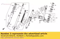 50301KCW870, Honda, momenteel geen beschrijving beschikbaar honda nhx 110 2008 2009 2010 2011 2012 2013, Nieuw