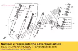 Aquí puede pedir no hay descripción disponible en este momento de Honda , con el número de pieza 50301KCW870: