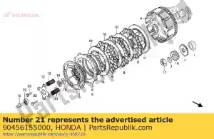 honda 90456155000 rondelle, 17mm - La partie au fond