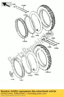 410021494, Kawasaki, pneu, fr, 80 / 90-17 44m, kx80-e3 kawasaki kx 80 1985, Nouveau