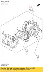 Aquí puede pedir tornillo de Suzuki , con el número de pieza 071300520B: