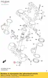 Here you can order the guide,front bra from Suzuki, with part number 5862129F00: