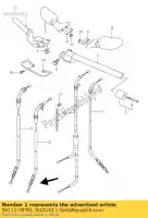 5611119F00, Suzuki, manubrio, r suzuki sv  s u su sv650ns 650 , Nuovo