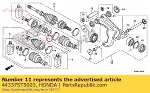 Honda 44337ST5003 anneau, pression - La partie au fond